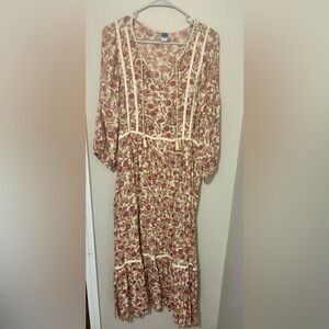 Old Navy Floral Print Dress